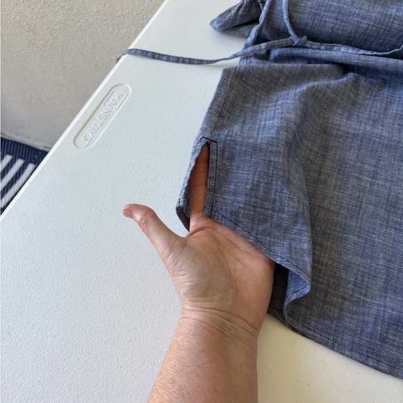 Ariat Katie Chambray Dress Size M Tie Belt
Western Cowboy Denim Embroidered - Picture 12 of 15